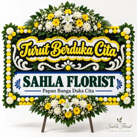 Papan Bunga Duka Cinere